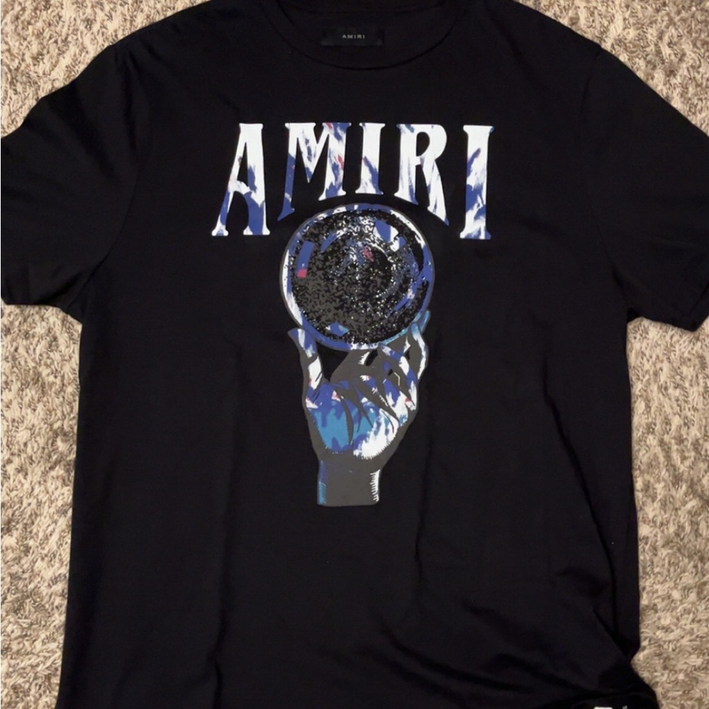 Amiri Blue Crystal Ball T-Shirt *BRAND NEW*